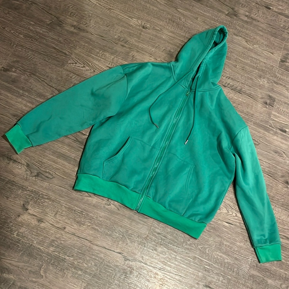 Kelly green hoodie